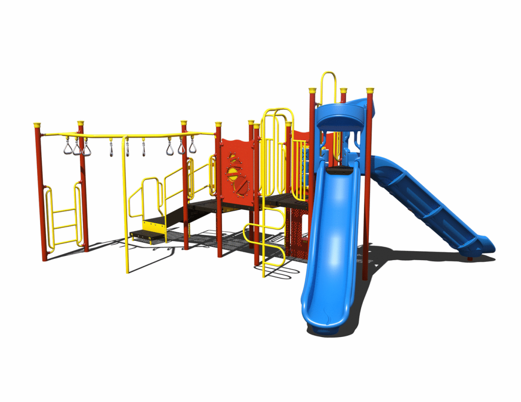 CW-0112 Commercial Modular Play Structure | Ages 5-12 | Capacity 30