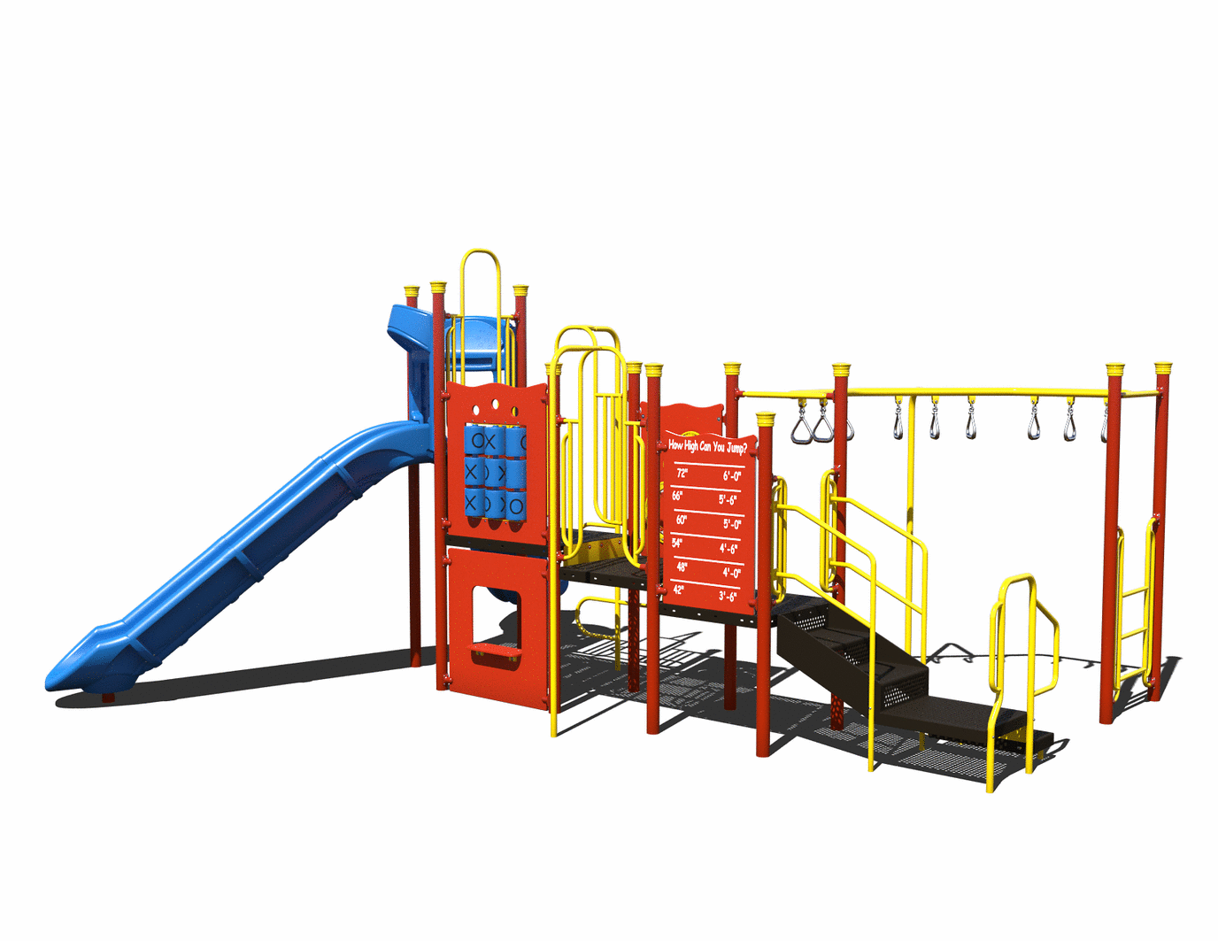 CW-0112 Commercial Modular Play Structure | Ages 5-12 | Capacity 30 (view 2)