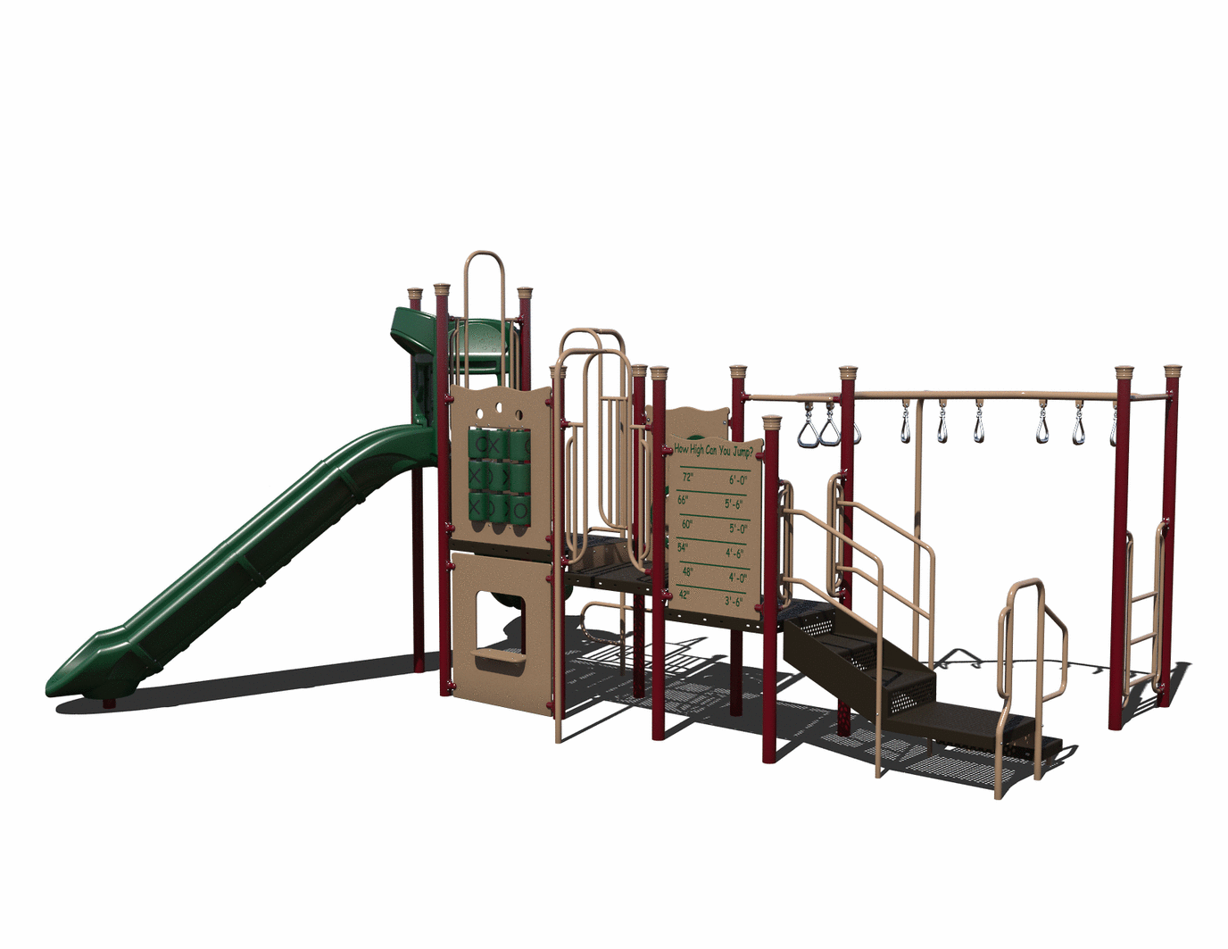 CW-0112 Commercial Modular Play Structure | Ages 5-12 | Capacity 30 (view 3)