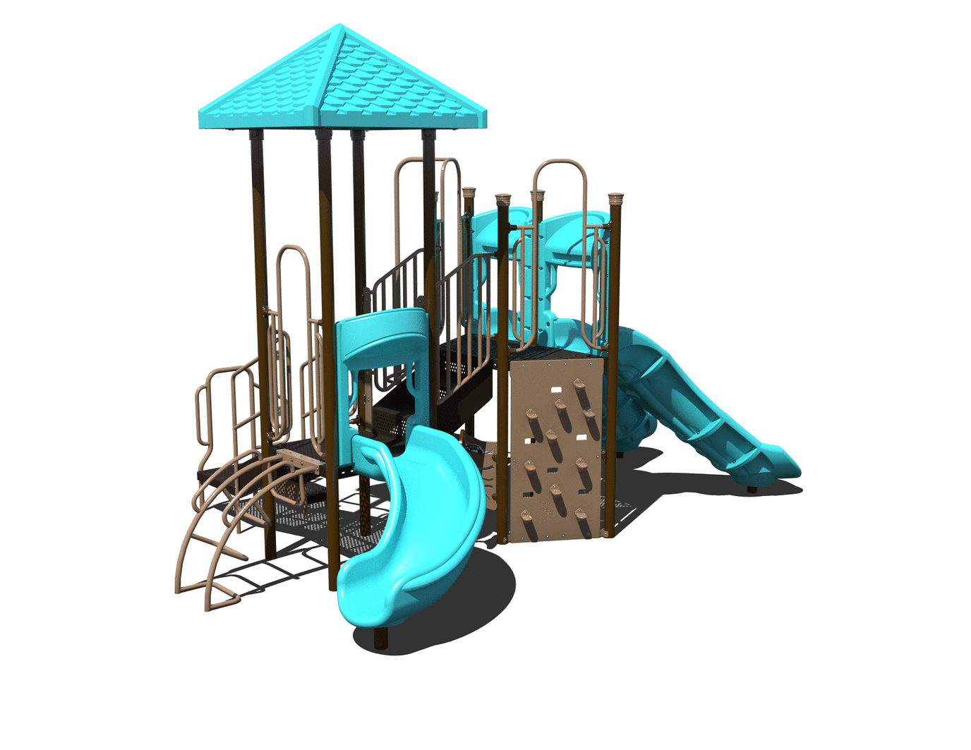 CW-0113 Commercial Modular Play Structure | Ages 2-12 | Capacity 26 (view 2)