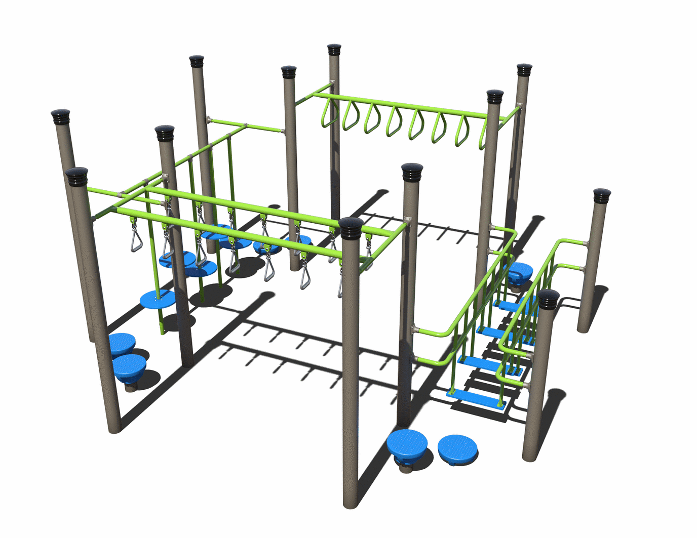 CW5-0089 Commercial Modular Play Structure | Ages 5-12 | Capacity 20-25