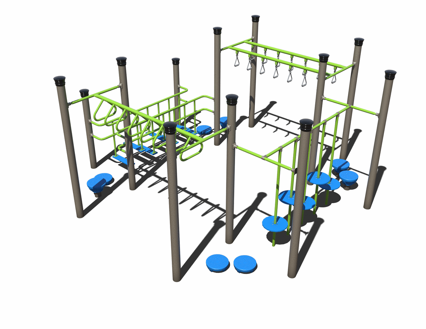 CW5-0089 Commercial Modular Play Structure | Ages 5-12 | Capacity 20-25 (view 2)