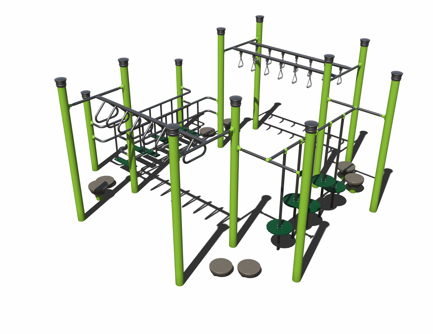 CW5-0089 Commercial Modular Play Structure | Ages 5-12 | Capacity 20-25 (view 3)
