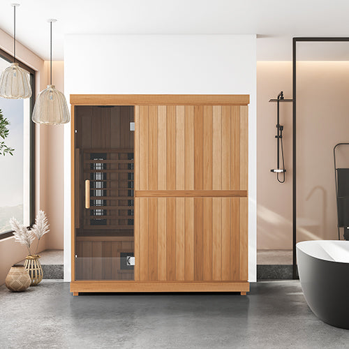 Finnmark FD-3 Full Spectrum Infrared Sauna | 3-4 Person Indoor (view 5)