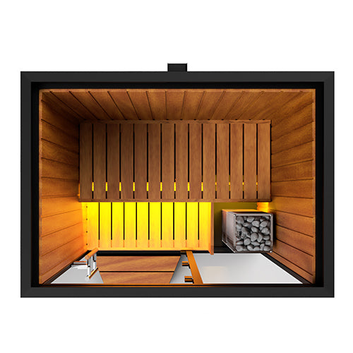 Haljas Hele Nano Outdoor Garden Sauna | 2-Person Prebuilt (view 3)