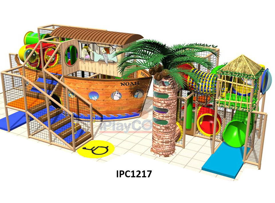 IPC1217 Themed Indoor Play Structure | 44' x 20' x 15'H