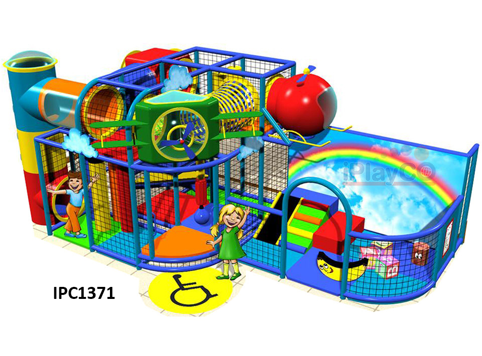 IPC1371 Indoor Toddler Play Structure | 28' x 12' x 11'H