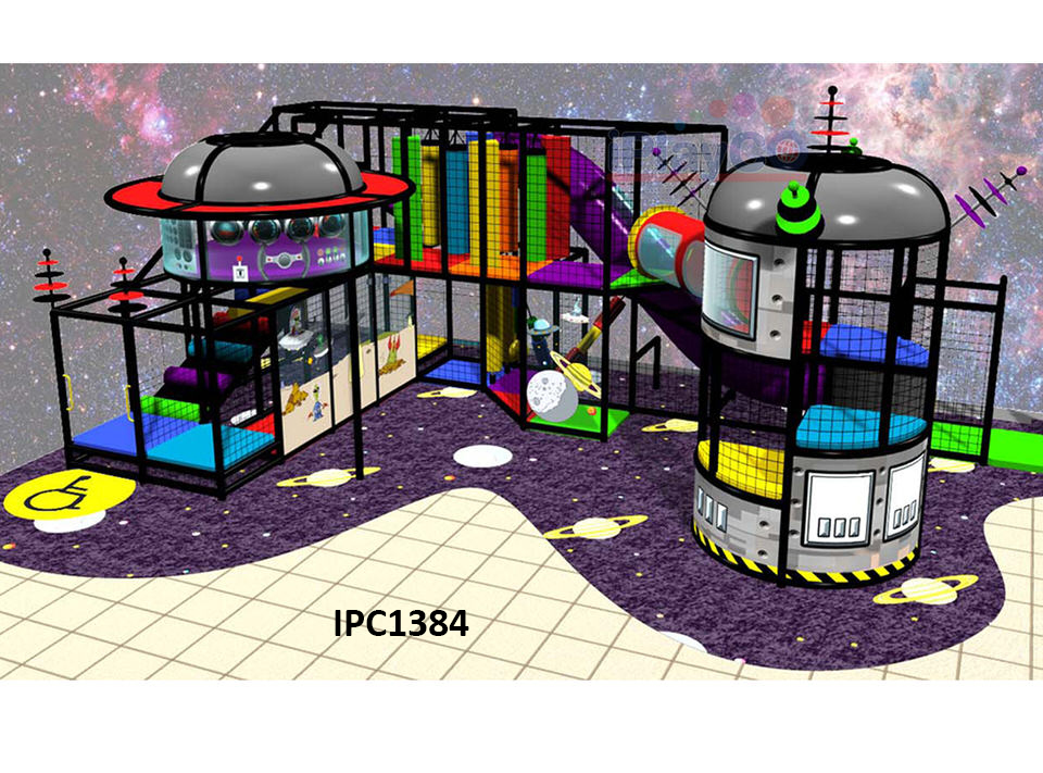 IPC1384 Themed Indoor Play Structure | 36' x 22' x 14'H