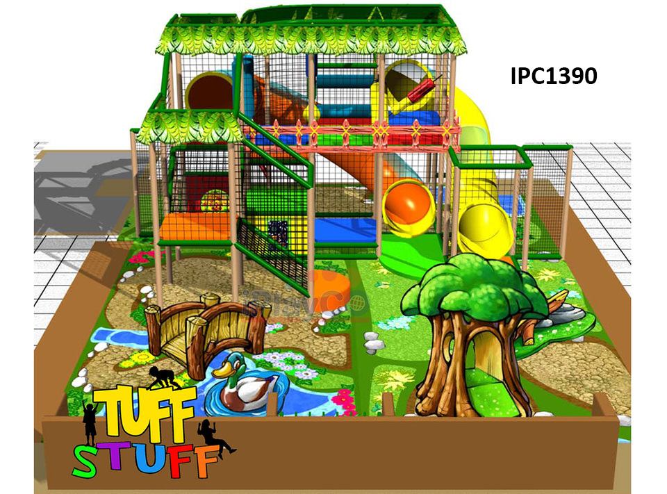 IPC1390 Themed Indoor Play Structure | 20' x 20' x 13'H
