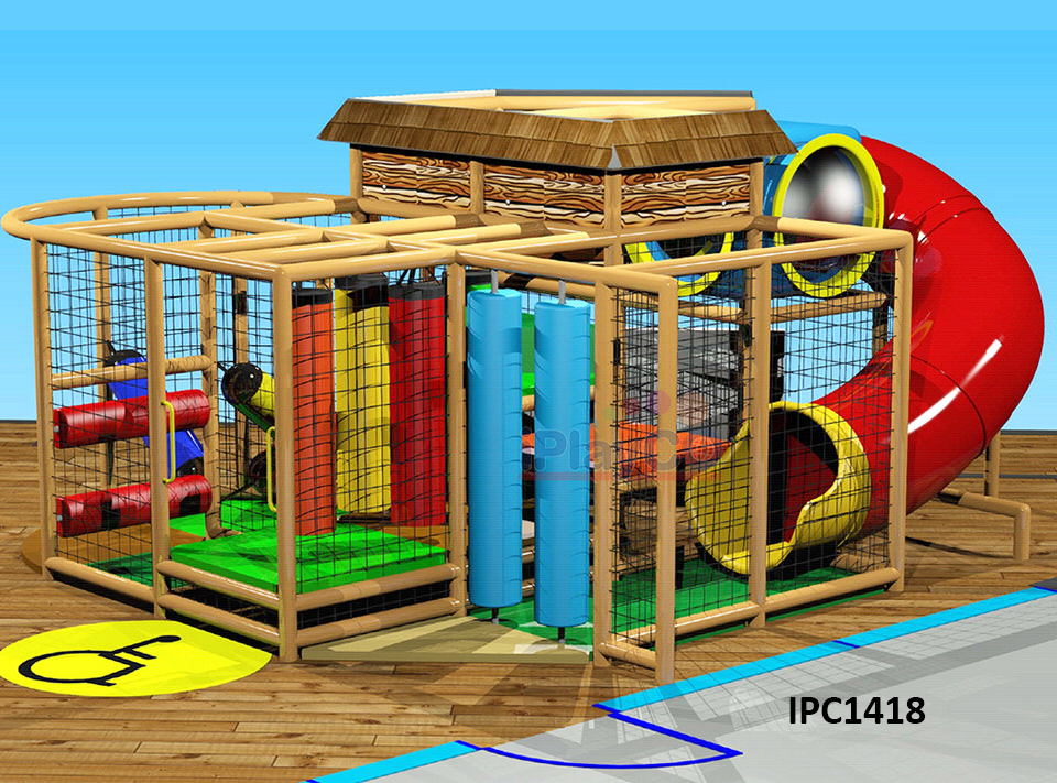 IPC1418 Themed Indoor Play Structure | 20' x 16' x 9'-4"H