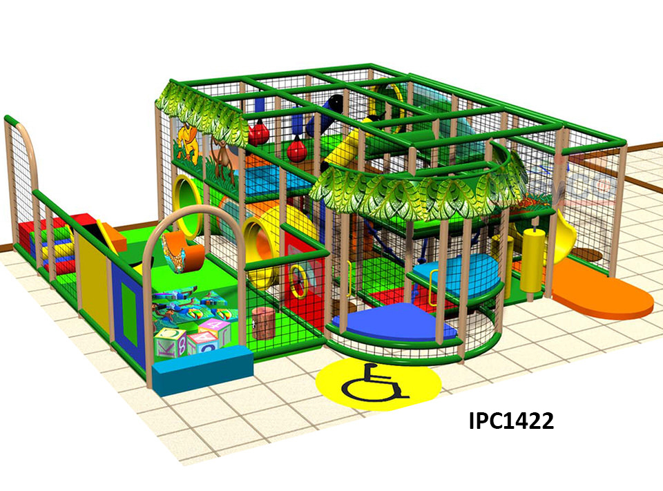 IPC1422 Indoor Toddler Play Structure | 24' x 22' x 8'-3"H