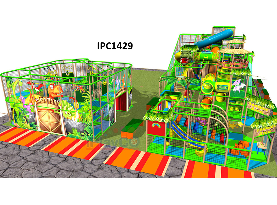 IPC1429 Themed Indoor Play Structure | 84' x 65' x 24'-6"H