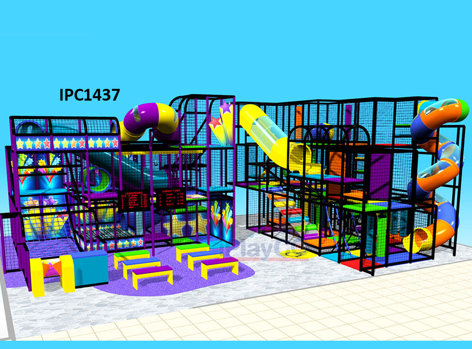 IPC1437 Themed Indoor Play Structure | 36' x 20' x 21'H