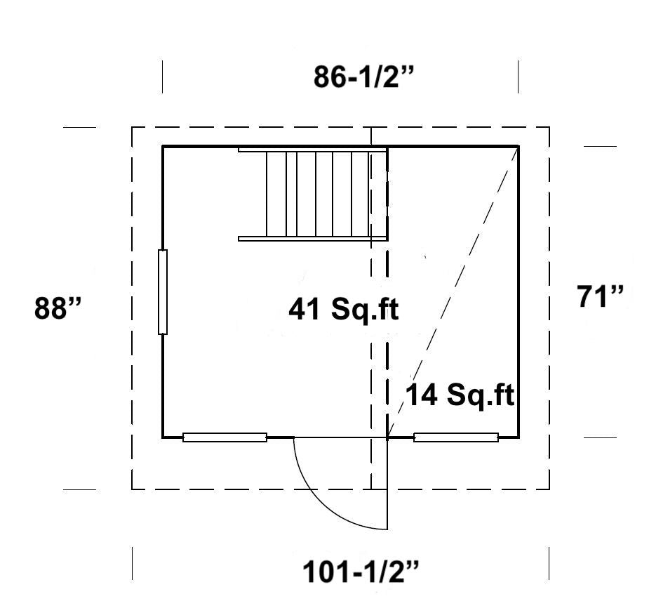 Little Clubhouse DIY Two Level Wooden Playhouse Kit (view 5)