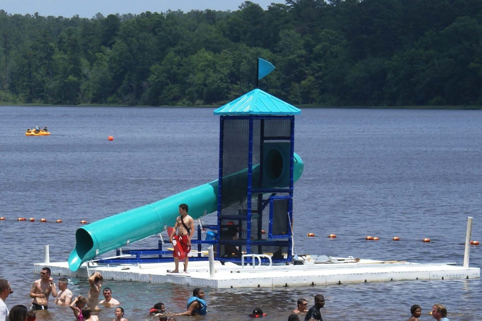 Model 104 Custom Pool Slide (view 3)