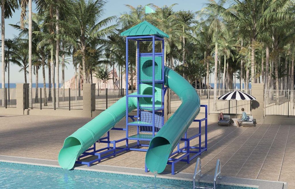 Model 112 Custom Pool Slide