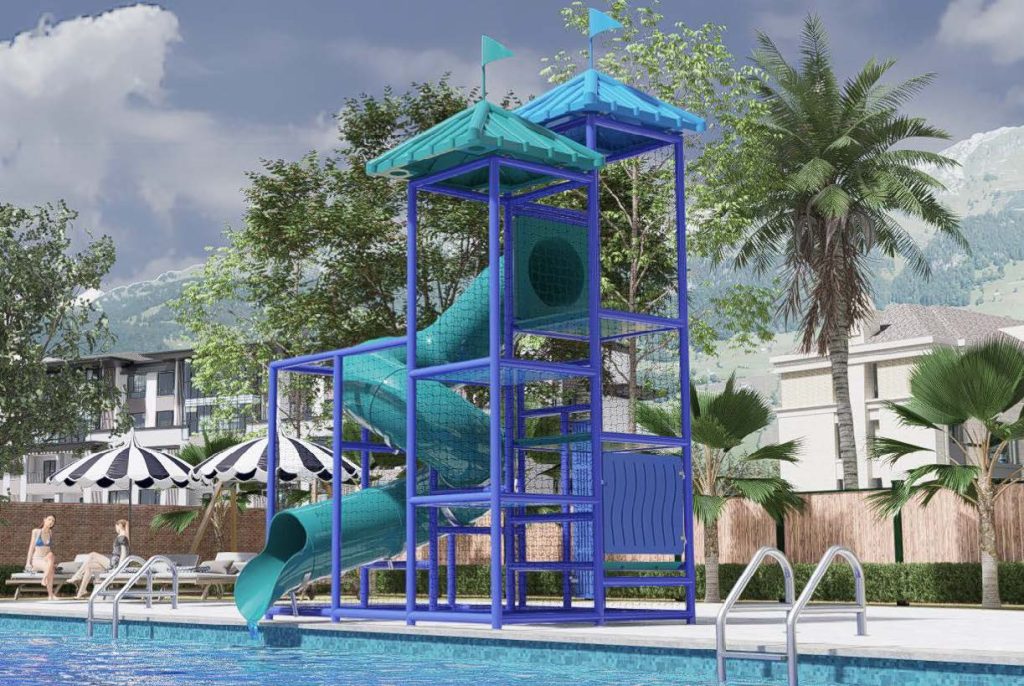 Model 203 Custom Pool Slide
