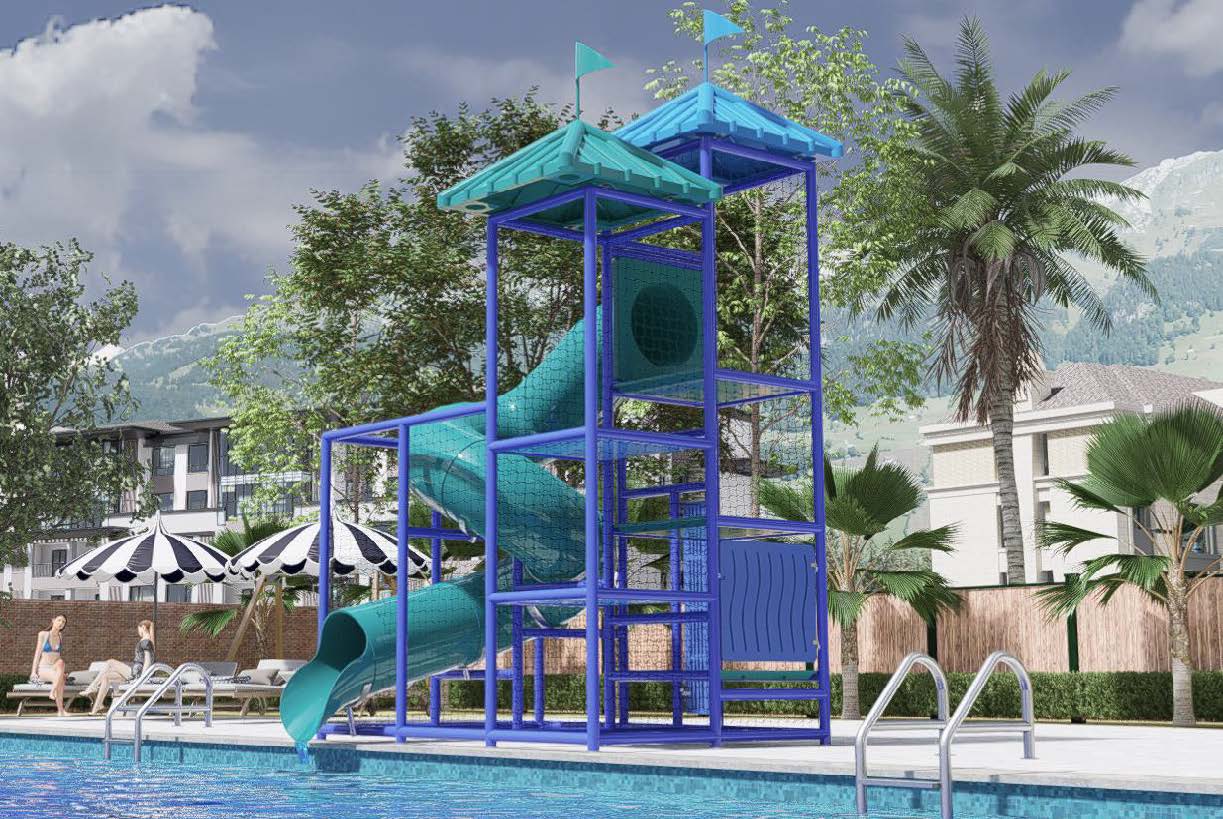Model 203 Custom Pool Slide