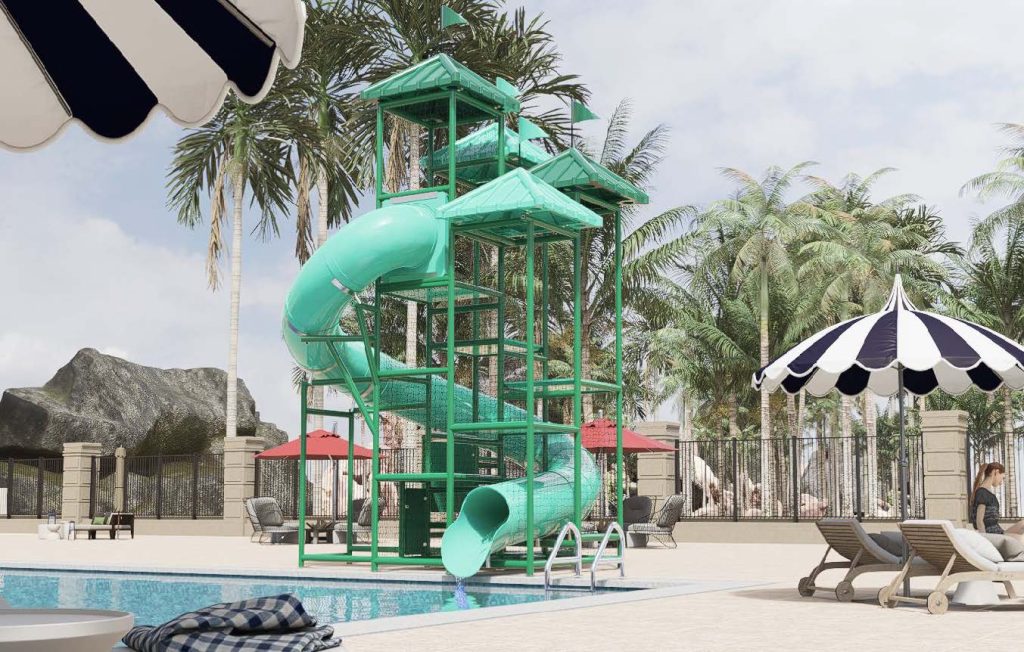 Model 205 Custom Pool Slide