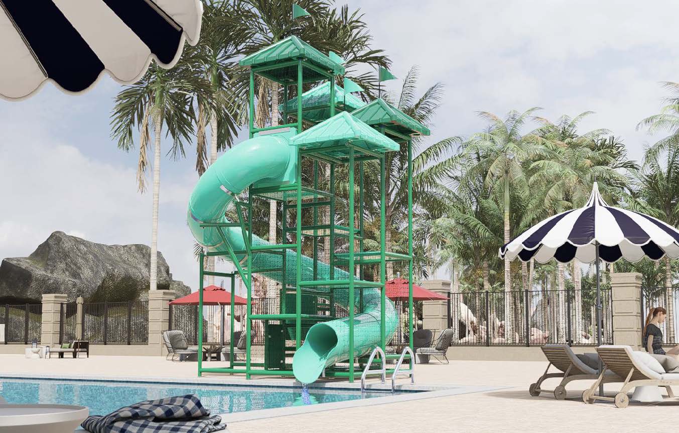 Model 205 Custom Pool Slide