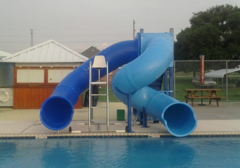 Model 2100 Custom Pool Slide (view 2)
