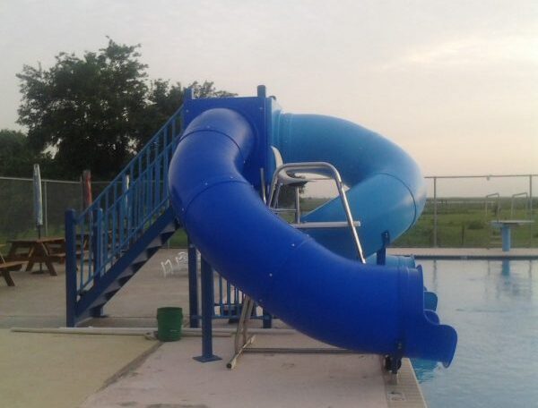 Model 2100 Custom Pool Slide (view 3)