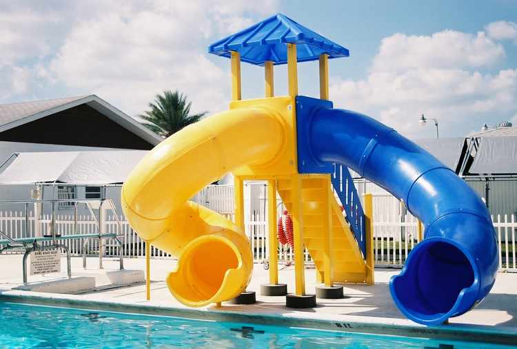 Model 2150 Custom Pool Slide (view 2)