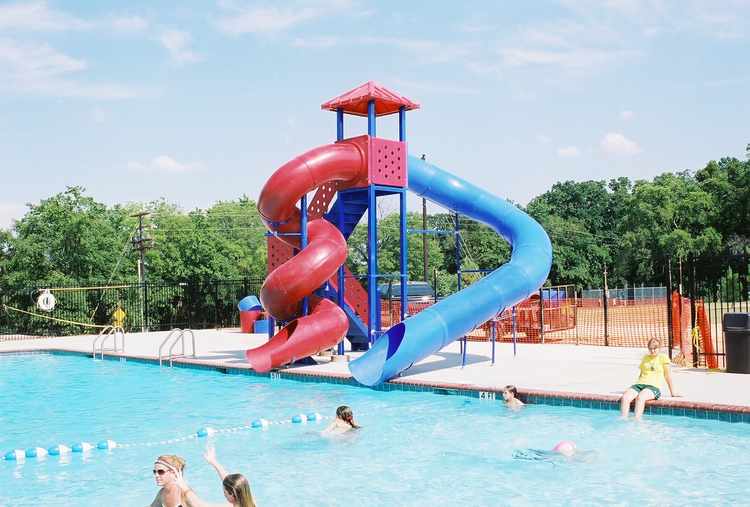 Model 2400 Custom Pool Slide (view 2)