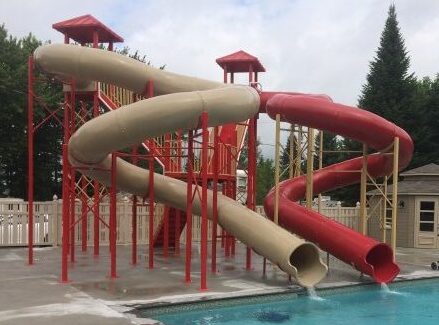 Model 2500 Custom Pool Slide (view 2)