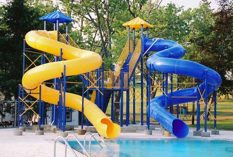 Model 2500 Custom Pool Slide (view 3)