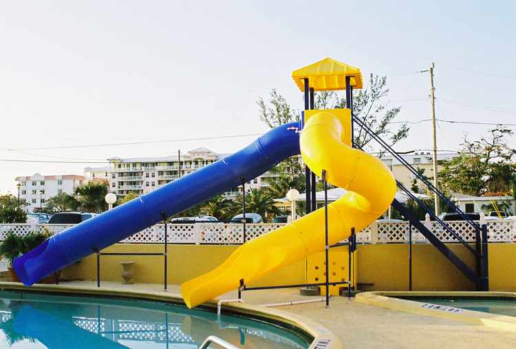 Model 2950 Custom Pool Slide (view 2)