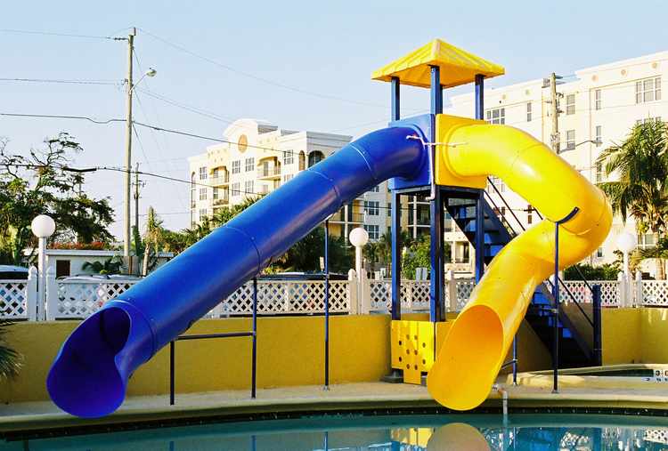 Model 2950 Custom Pool Slide (view 3)