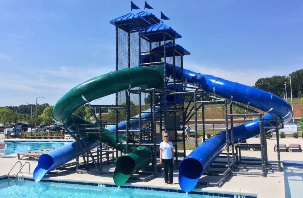 Model 309 Custom Pool Slide