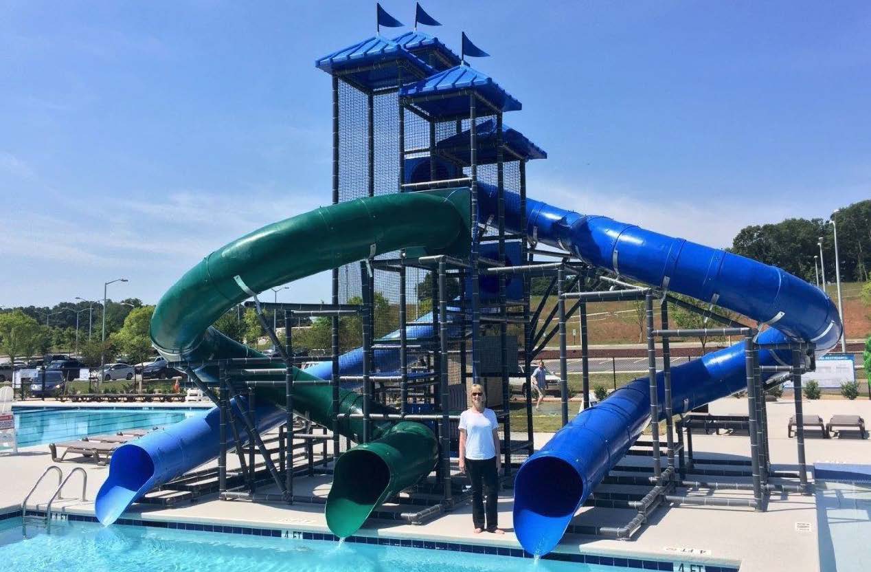 Model 309 Custom Pool Slide
