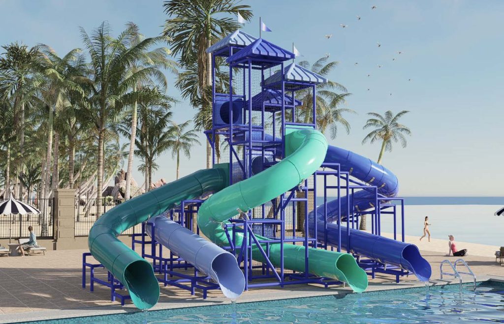 Model 312 Custom Pool Slide