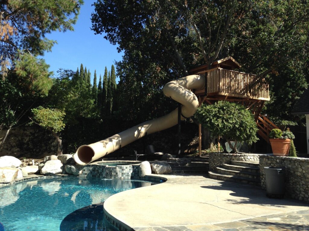 PS 1200 Custom Pool Slide