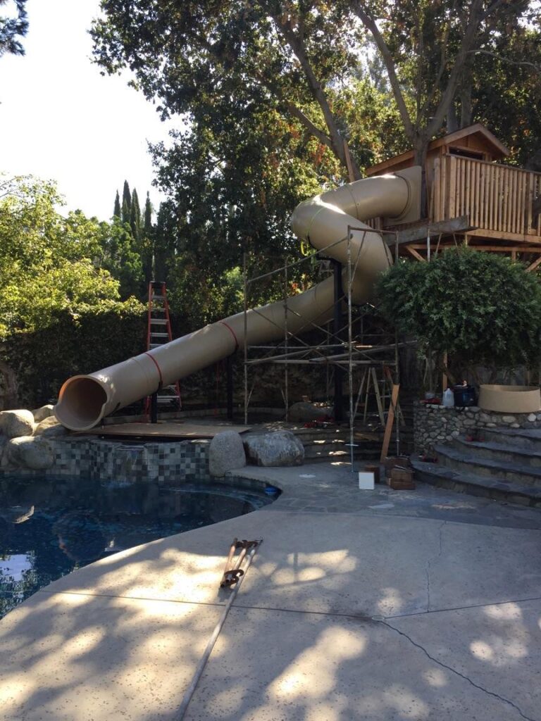 PS 1200 Custom Pool Slide (view 2)