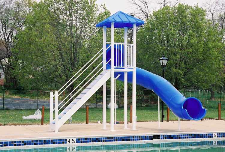 PS 1500 Custom Pool Slide (view 2)