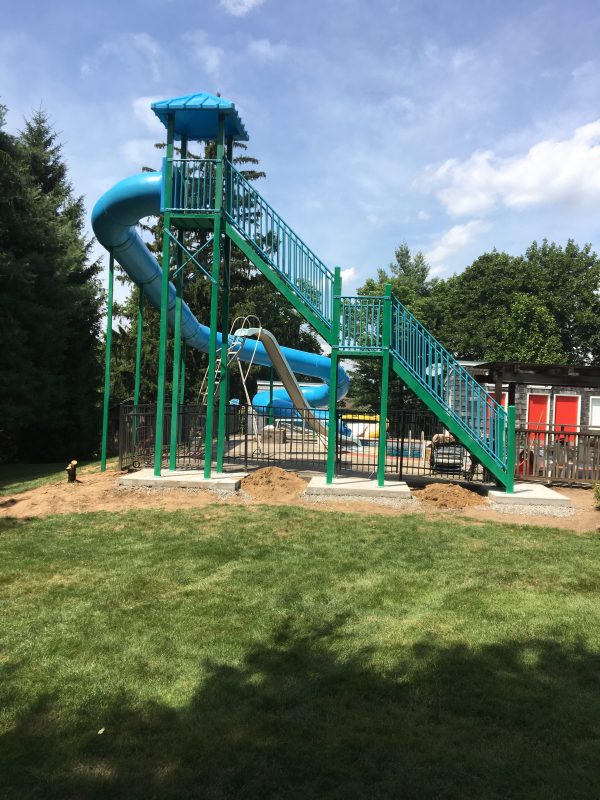 PS 1600 Custom Pool Slide (view 2)