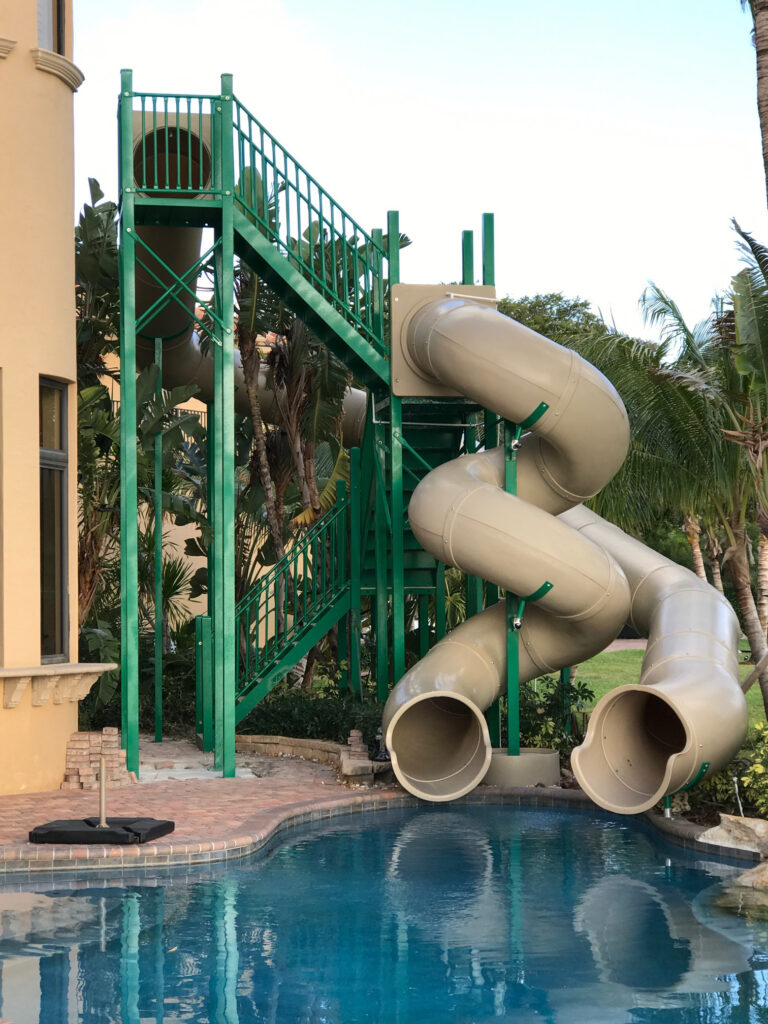 PS 1800 Custom Pool Slide