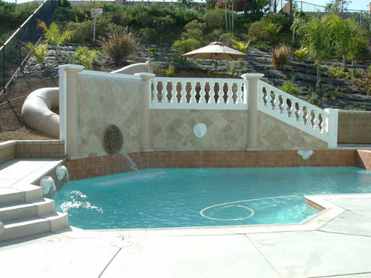 PS 200 Custom Pool Slide
