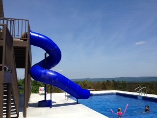 PS 500 Custom Pool Slide (view 2)