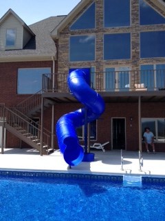 PS 500 Custom Pool Slide (view 3)