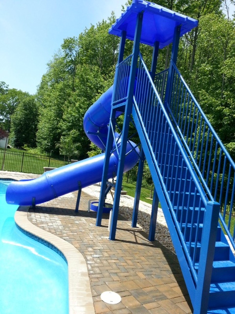 PS 600 Custom Pool Slide (view 3)