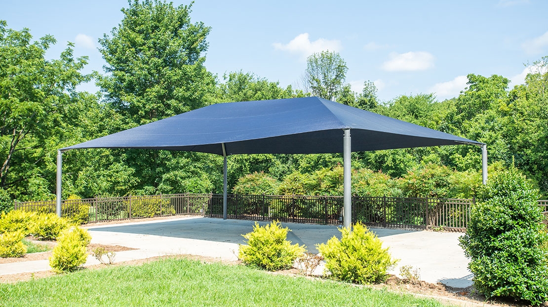 Rectangular Hip Shade | Commercial Playground Shade Structure