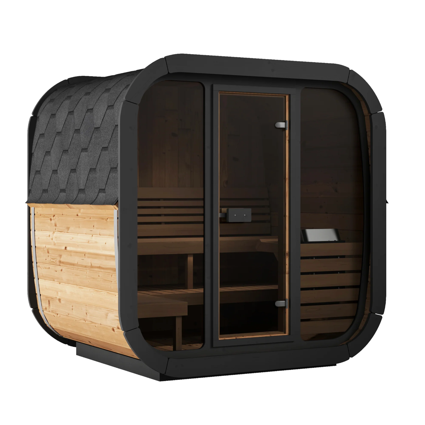 Saunalife CL5G 4-Person Outdoor Cube Sauna