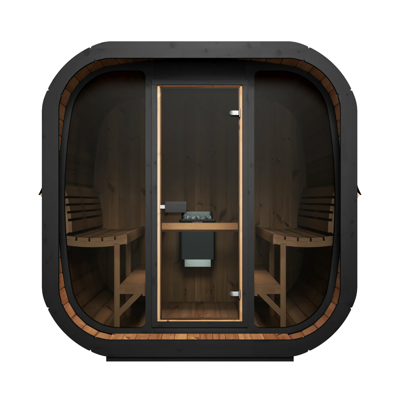 Saunalife CL7G 6-Person Outdoor Cube Sauna (view 2)