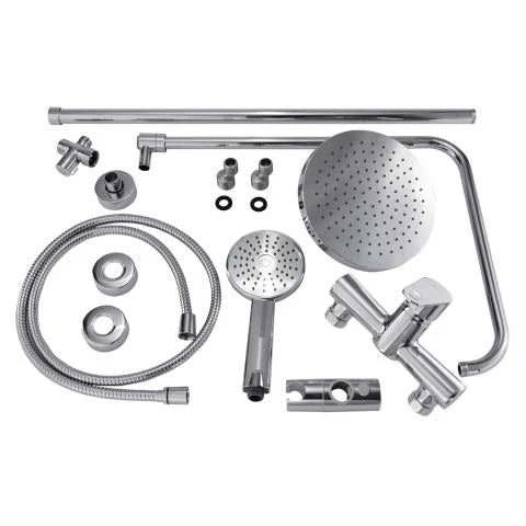 SaunaLife R3 Outdoor Barrel Shower (view 3)