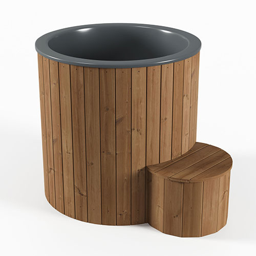 SaunaLife S1N 1-Person Plunge Tub