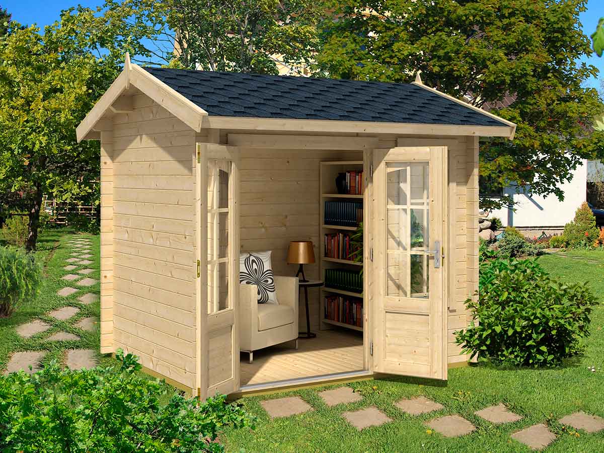 Solo Hub 8x7 DIY Backyard Cabin Kit for Teens (view 2)